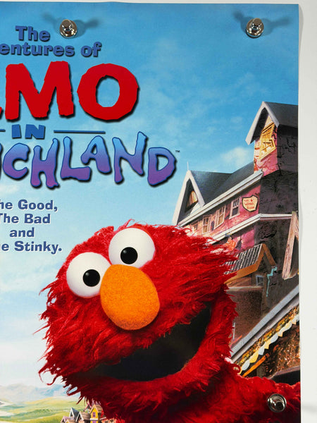 THE ADVENTURES OF ELMO IN GROUCHLAND 1999 Original Movie Poster 27x40 DS Rolled Sesame Street Elmo