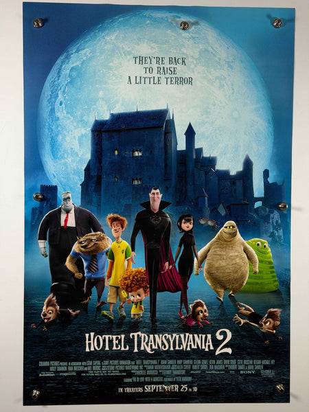 HOTEL TRANSYLVANIA 2 2015 Original Movie Poster 27x40 DS Rolled Adam Sandler Selena Gomez