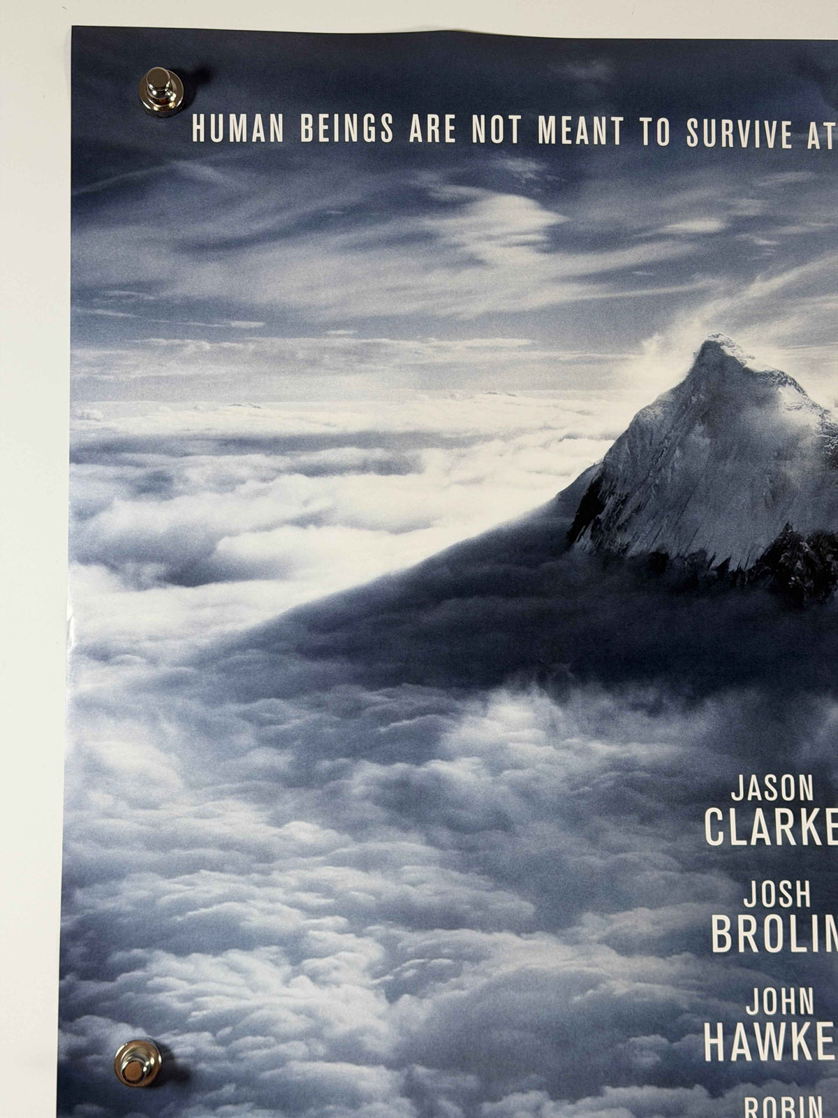 EVEREST 2015 Original Movie Poster 27x40 DS Rolled Advance Jake Gyllenhaal