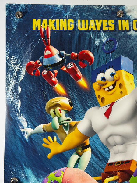 THE SPONGEBOB MOVIE: SPONGE OUT OF WATER 2014 Original Movie Poster 27x40 DS Rolled