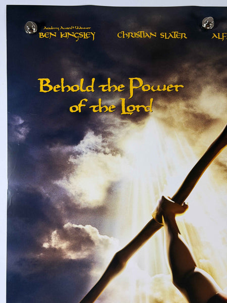 THE TEN COMMANDMENTS 2007 Original Movie Poster 27x40 DS Rolled Christian Slater Ben Kingsley