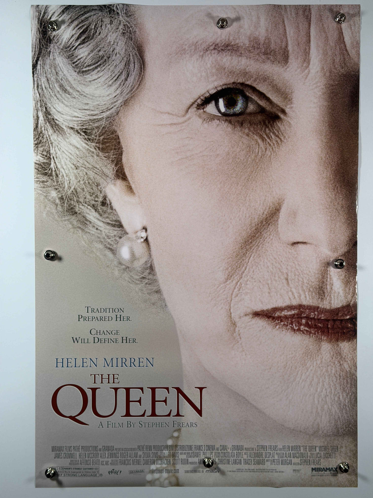 THE QUEEN 2006 Original Movie Poster 27x40 DS Rolled Helen Mirren Queen Elizabeth II