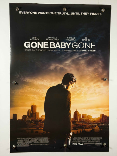 GONE BABY GONE 2007 Original Movie Poster 27x40 DS Rolled Casey Affleck
