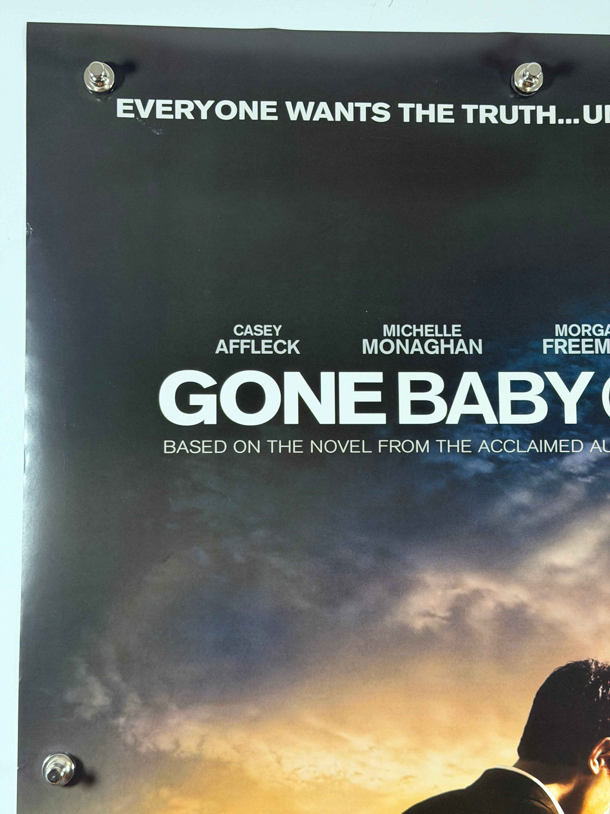 GONE BABY GONE 2007 Original Movie Poster 27x40 DS Rolled Casey Affleck