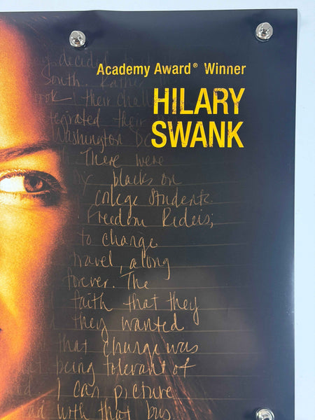 FREEDOM WRITERS 2007 Original Movie Poster 27x40 DS Rolled Hilary Swank