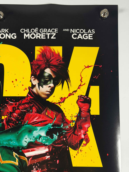KICK-ASS 2010 Original Movie Poster 27x40 DS Rolled Nicolas Cage Chloë Grace Moretz