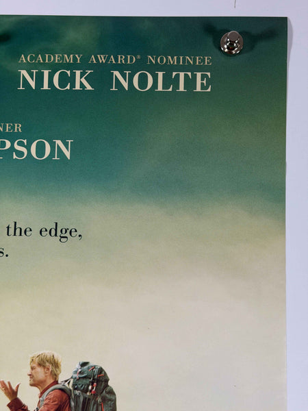 A WALK IN THE WOODS 2015 Original Movie Poster 27x40 DS Rolled Robert Redford Nick Nolte