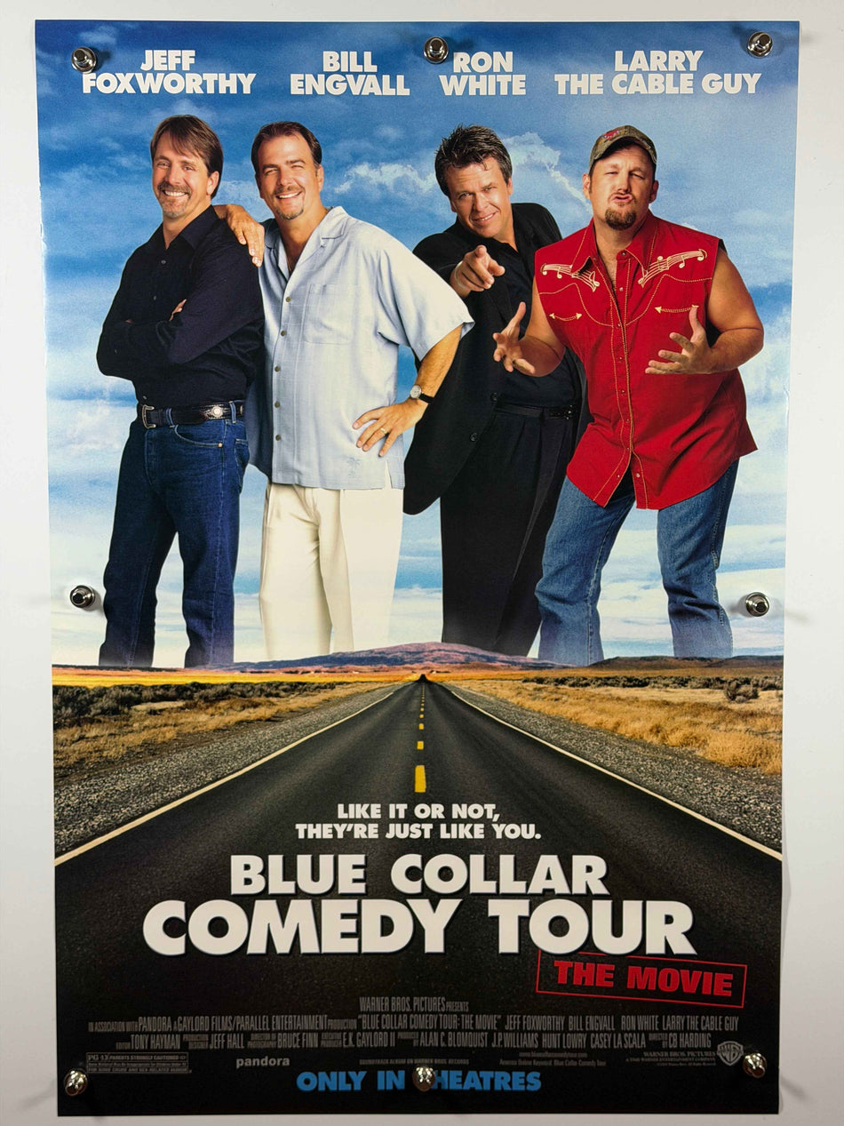 BLUE COLLAR COMEDY TOUR 2003 Original Movie Poster 27x40 DS Rolled Jeff Foxworthy Ron White