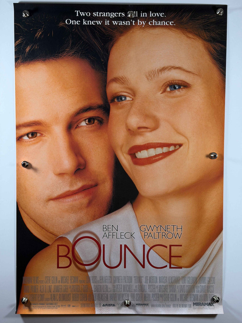 BOUNCE 2000 Original Movie Poster 27x40 Ben Affleck Gwyneth Paltrow Rolled DS