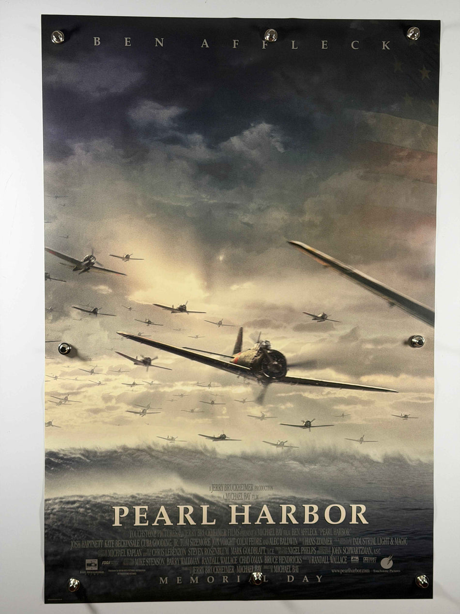 PEARL HARBOR 2001 Original Movie Poster 27x40 DS Rolled Version B Ben Affleck WWII