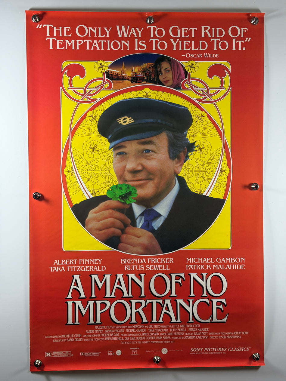 A MAN OF NO IMPORTANCE 1994 Original Movie Poster 27x40 Albert Finney Sony Pictures Classics Rolled SS Poster