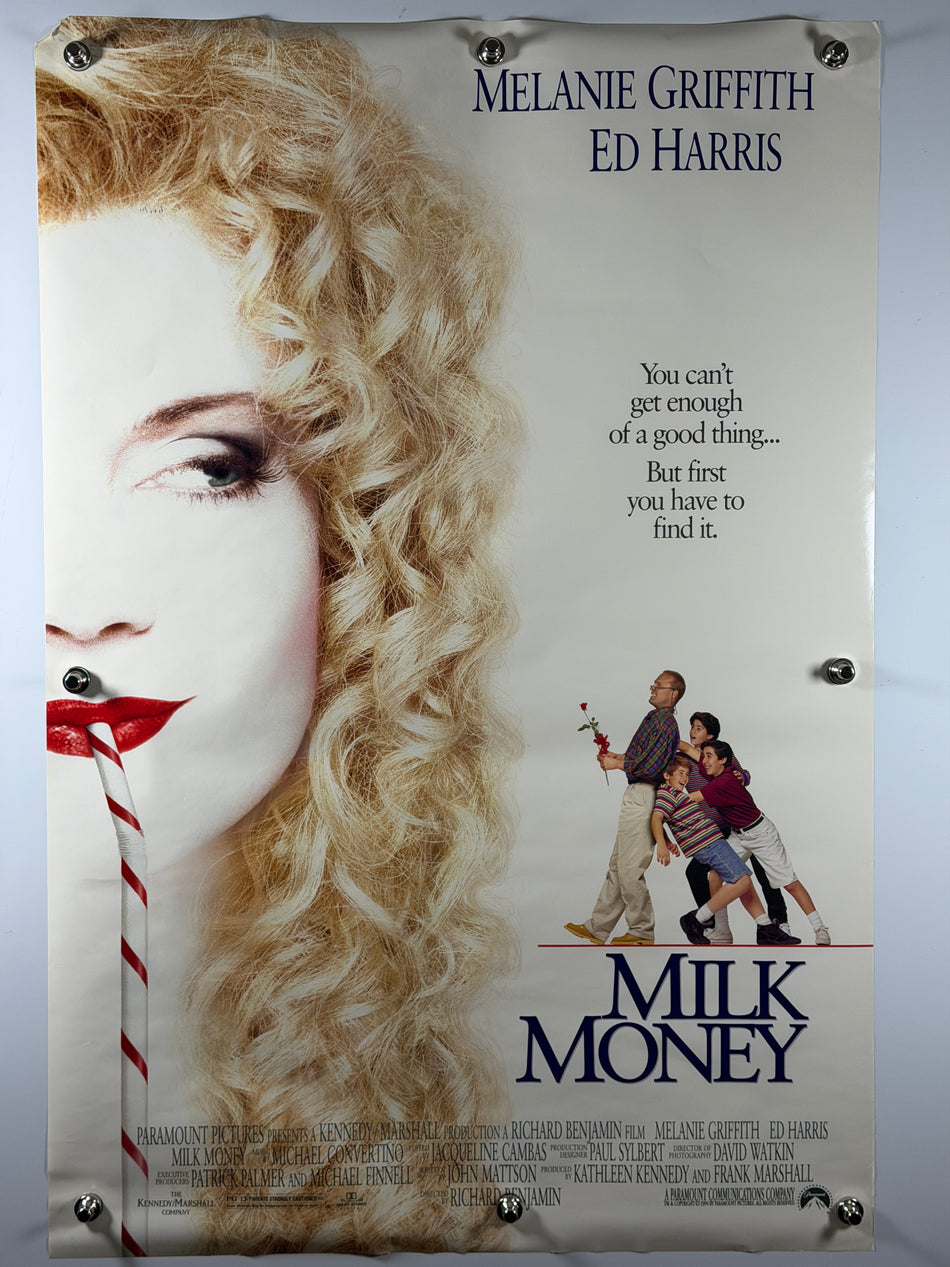 1994 Milk Money Original Movie Poster 27x40 SS Rolled – Melanie Griffith Ed Harris