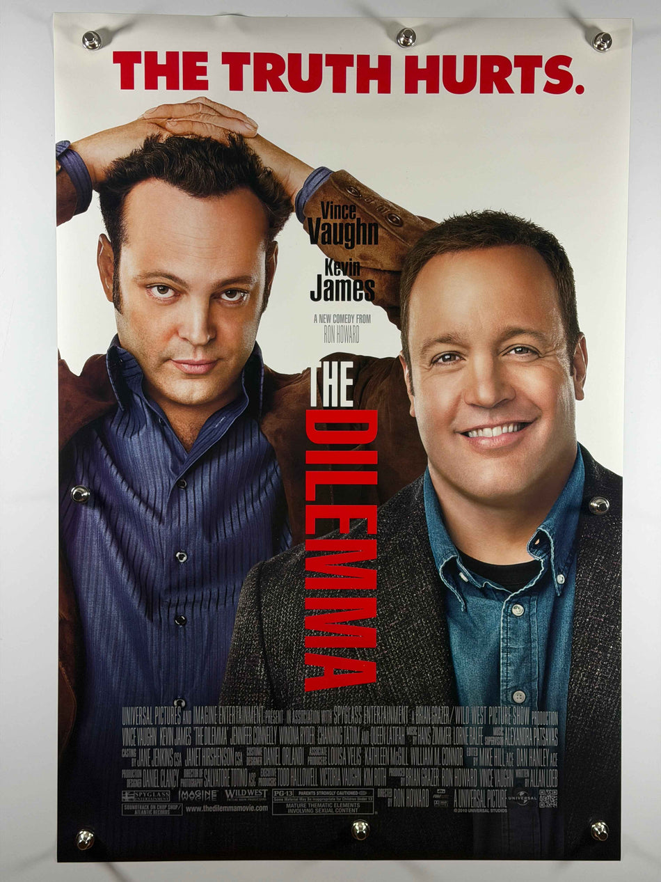The Dilemma (2010) Original Movie Poster Rolled DS – 27x40 Vince Vaughn Kevin James “The Truth Hurts”