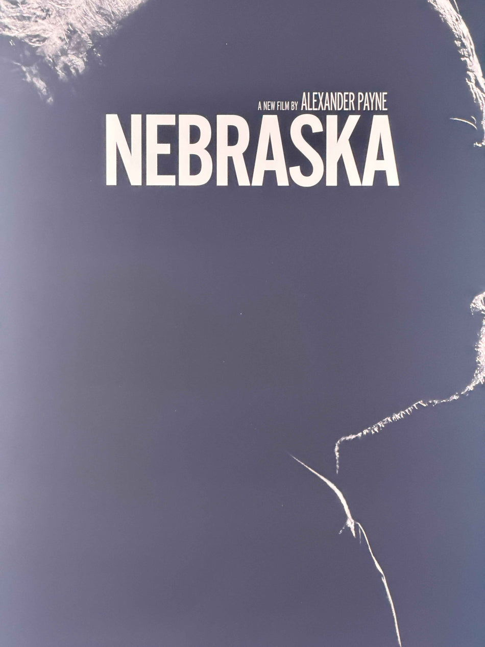 Nebraska (2013) Original Advance Movie Poster Rolled DS – 27x40 Bruce Dern Silhouette