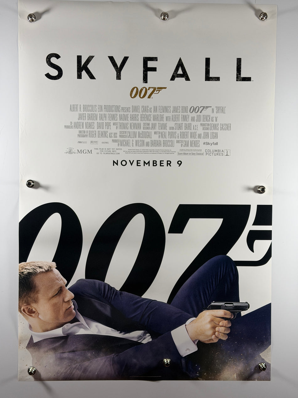Skyfall (2012) Original James Bond Movie Poster Rolled DS – 27x40 Daniel Craig 007