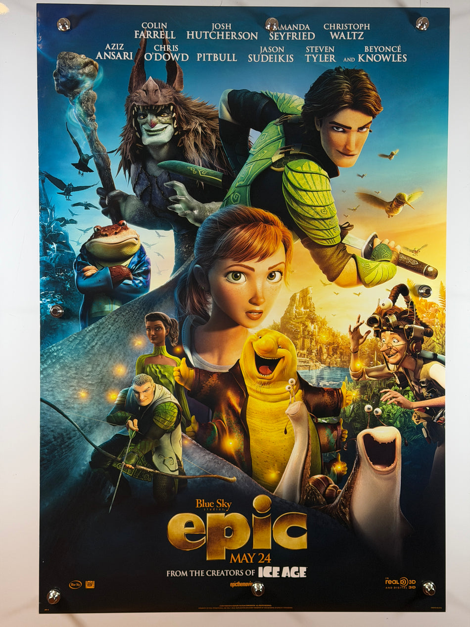Epic (2013) Original Movie Poster Rolled DS – 27x40 Blue Sky Studios One Sheet