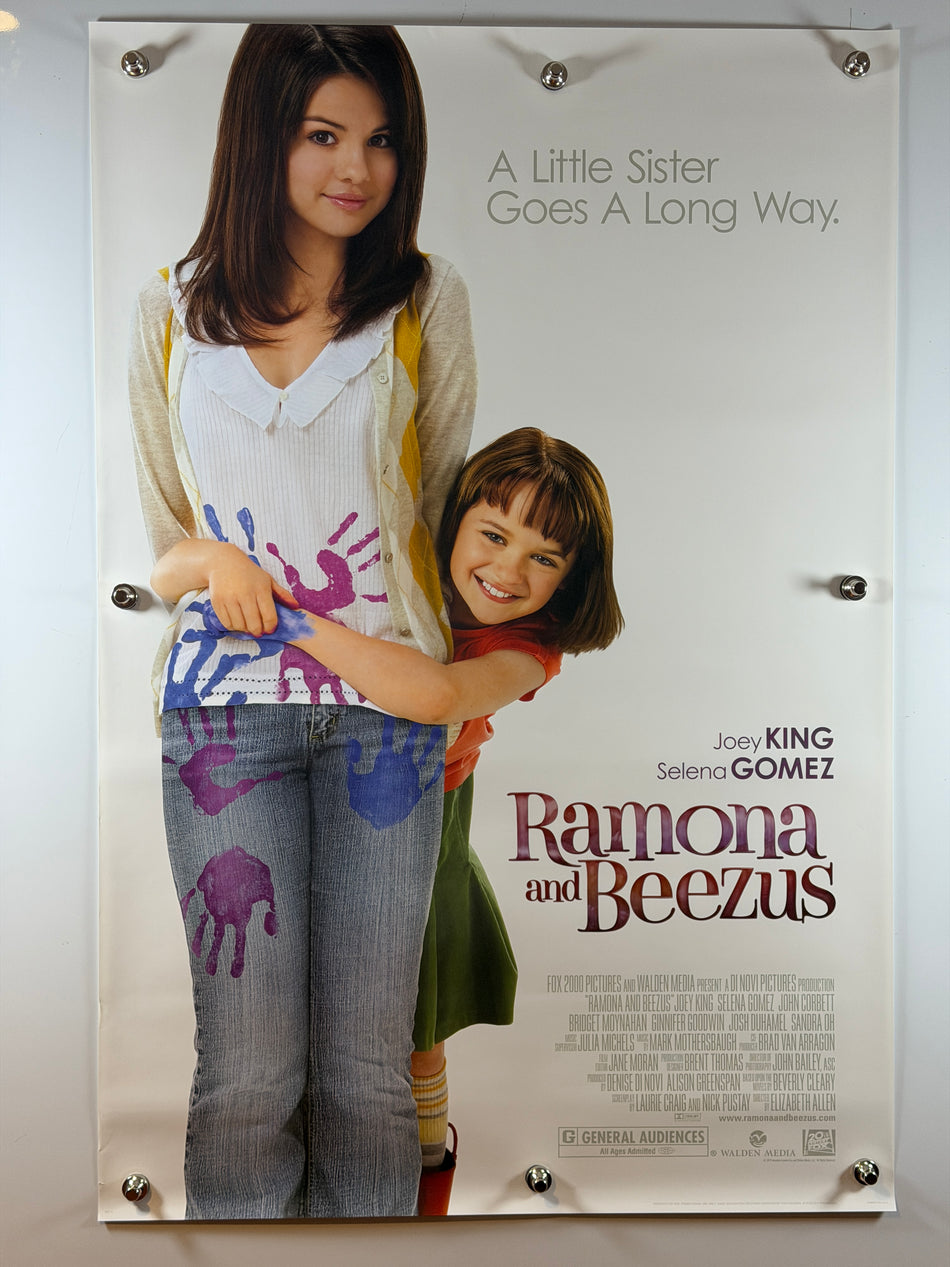 Ramona and Beezus (2010) Original Movie Poster Rolled DS – Selena Gomez Joey King 27x40 Style A