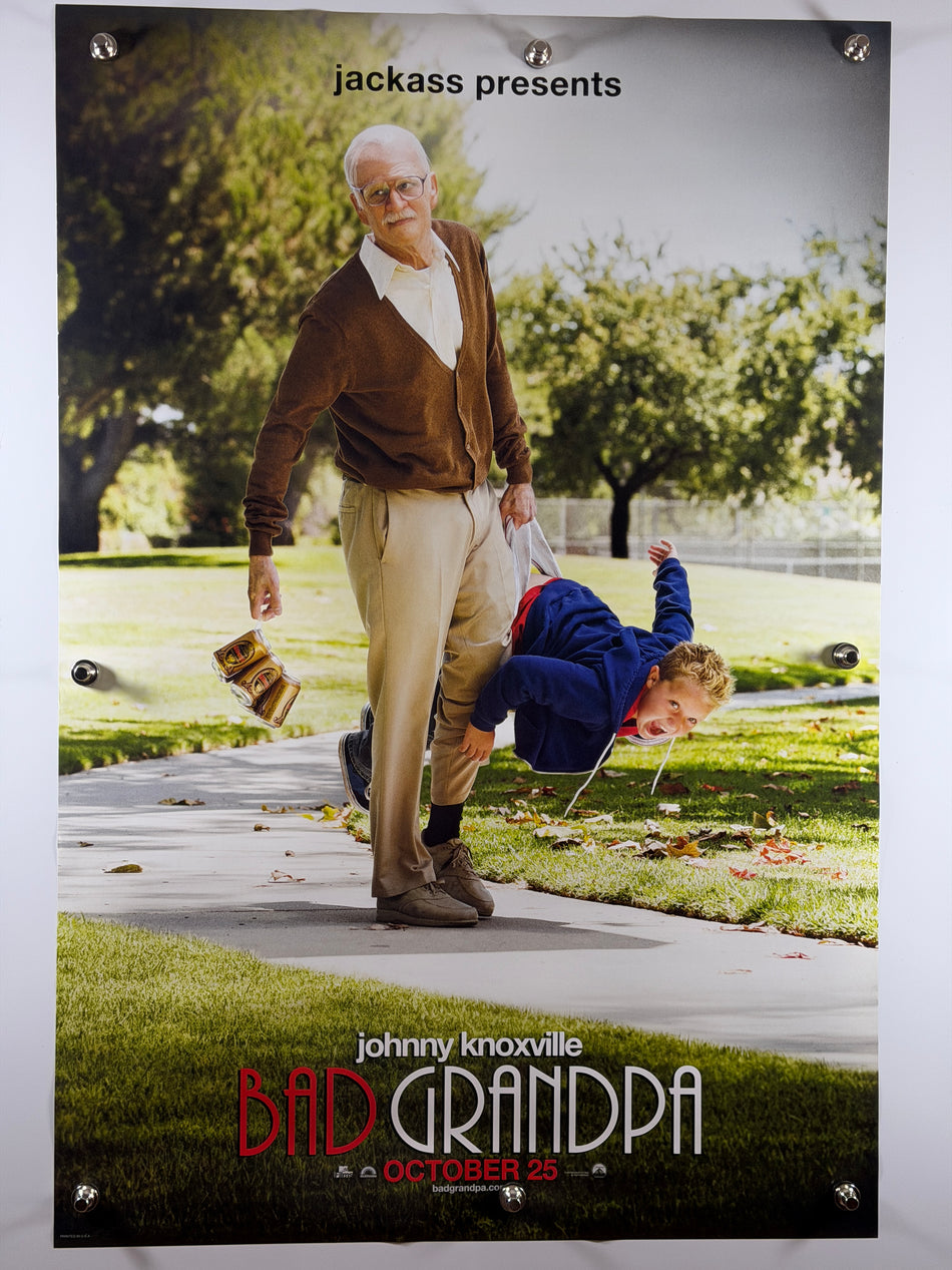 Jackass Presents: Bad Grandpa 2013 Original Movie Poster 27x40 DS Johnny Knoxville