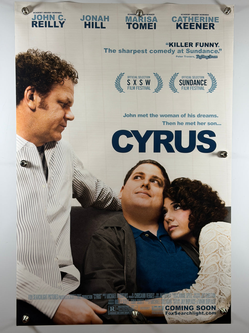 Cyrus 2010 Original Movie Poster 27x40 DS John C. Reilly Jonah Hill Marisa Tomei