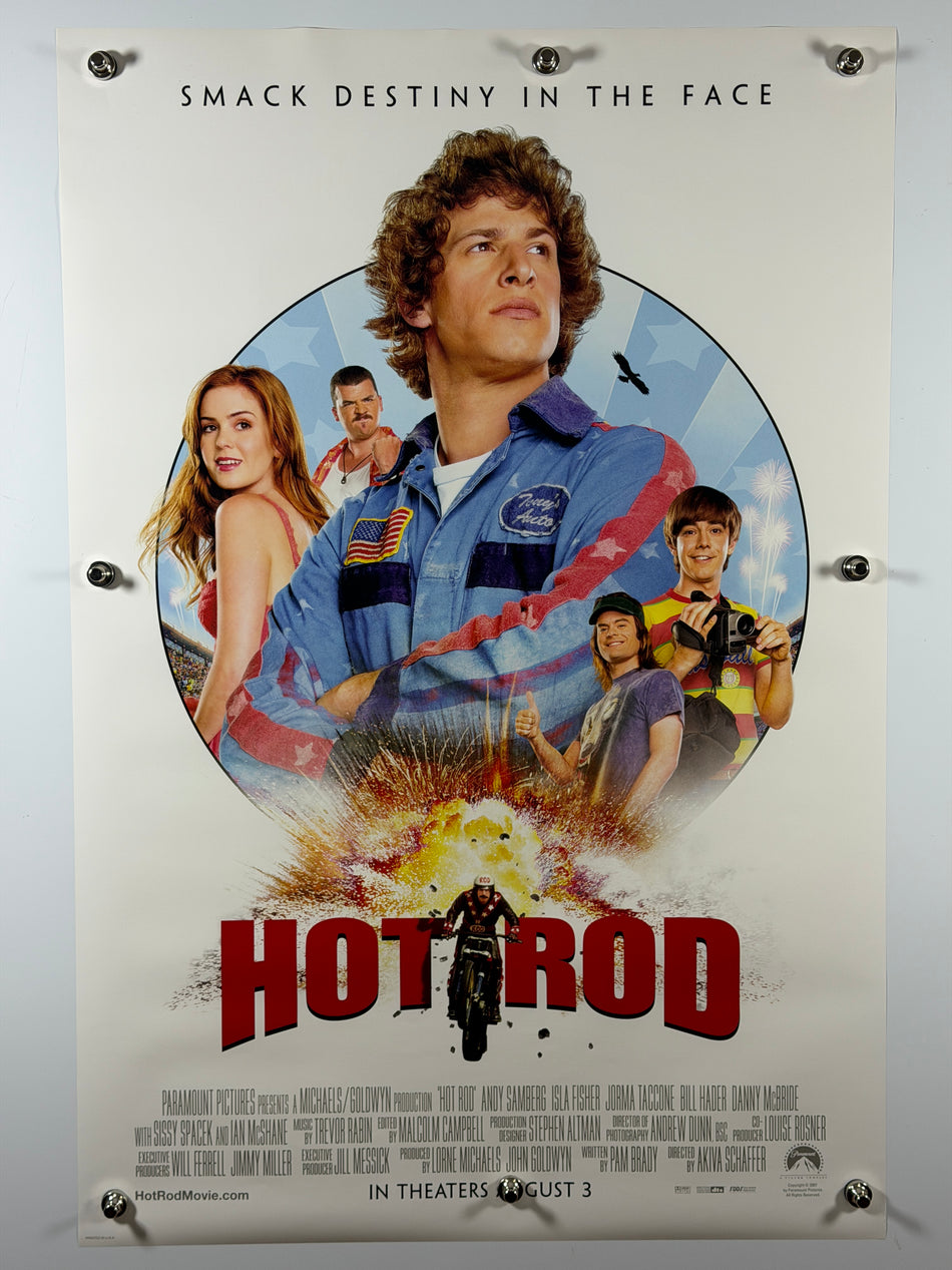 Hot Rod 2007 Original Movie Poster 27x40 DS Andy Samberg Isla Fisher