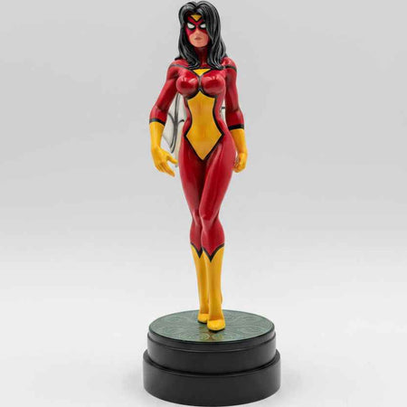 MARVEL SPIDER-WOMAN PAINTED STATUE BARSOM MANASHIAN LTD EDITION 17/1500