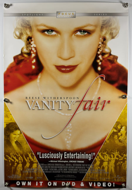 VANITY FAIR 2004 Original Video DVD Release Poster 27x40 SS Rolled Reese Witherspoon - Joe's Geek VLT