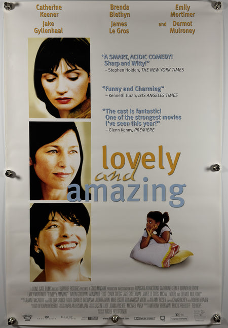 LOVELY AND AMAZING 2001 Original Movie Poster 27x40 SS Rolled Catherine Keener Jake Gyllenhaal - Joe's Geek VLT