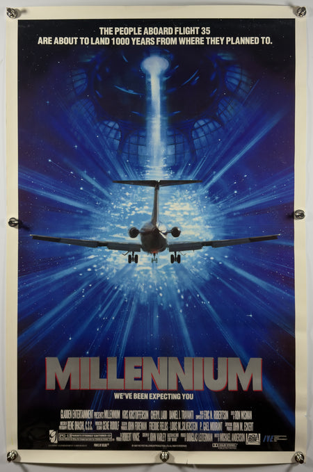 MILLENNIUM 1989 Original Movie Poster 27x41 SS Rolled Kris Kristofferson Cheryl Ladd - Joe's Geek VLT