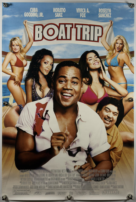 BOAT TRIP 2002 Original Movie Poster 27x40 DS SS Rolled Cuba Gooding Jr Vivica A Fox - Joe's Geek VLT