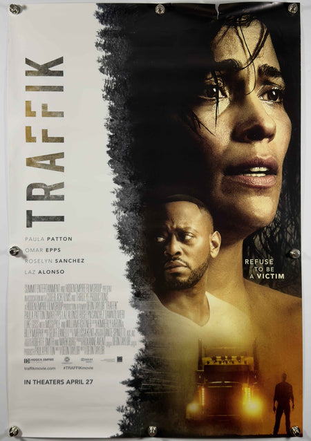 TRAFFIK 2018 Original Movie Poster 27x40 DS Rolled Paula Patton Omar Epps