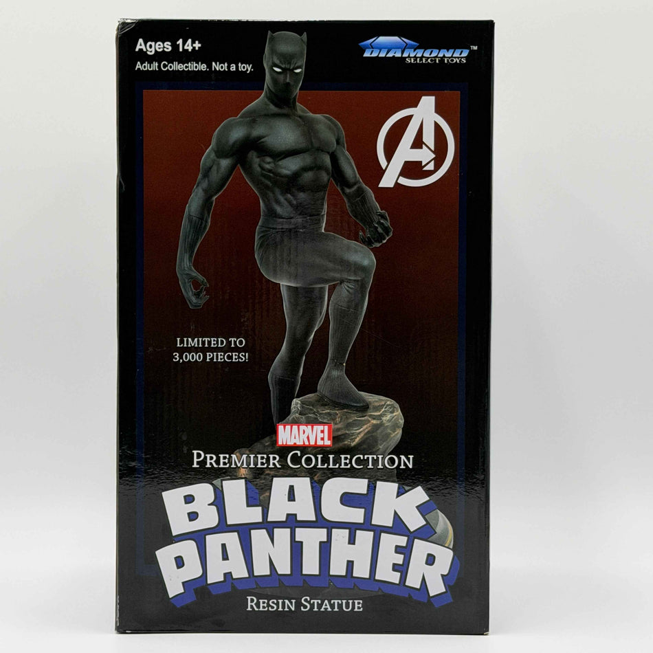 MARVEL PREMIER COLLECTION BLACK PANTHER 11 IN RESIN STATUE DIAMOND SELECT LE 3000 #0018