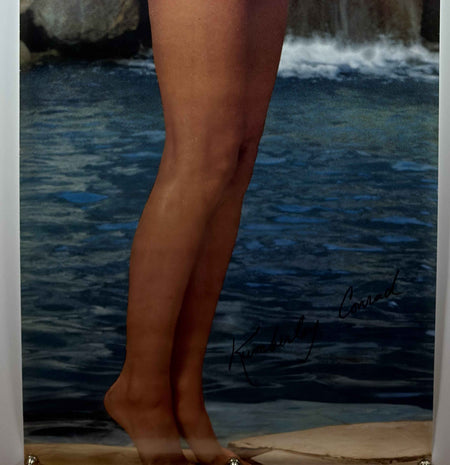 *SIGNED* KIMBERLY CONRAD 1988 Original Playboy Door Poster 26x75 SS Rolled