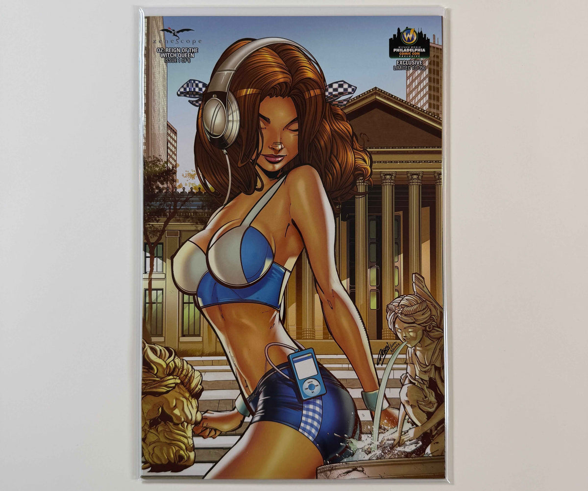ZENESCOPE OZ REIGN OF THE WITCH QUEEN #1 DOROTHY PHILADELPHIA COMIC CON EXCLUSIVE LE 350 COMIC BOOK PAUL GREEN