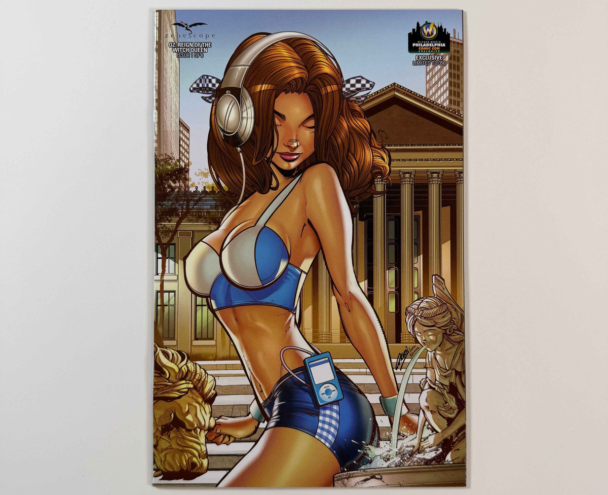 ZENESCOPE OZ REIGN OF THE WITCH QUEEN #1 DOROTHY PHILADELPHIA COMIC CON EXCLUSIVE LE 350 COMIC BOOK PAUL GREEN