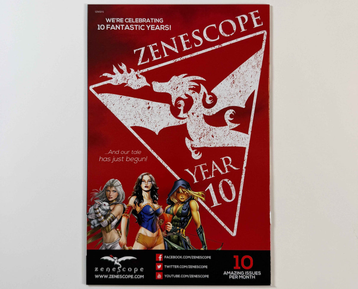 ZENESCOPE OZ REIGN OF THE WITCH QUEEN #1 DOROTHY PHILADELPHIA COMIC CON EXCLUSIVE LE 350 COMIC BOOK PAUL GREEN