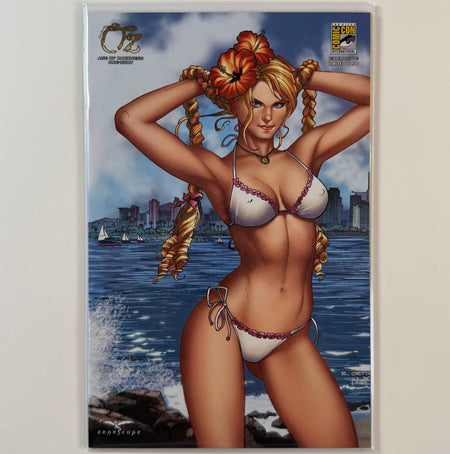 ZENESCOPE OZ AGE OF DARKNESS ONE SHOT BEACH SAN DIEGO COMIC CON EXCLUSIVE LE 500 COMIC BOOK RICHARD ORTIZ