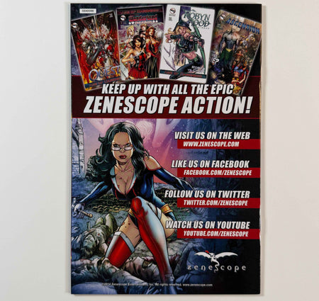 ZENESCOPE OZ AGE OF DARKNESS ONE SHOT BEACH SAN DIEGO COMIC CON EXCLUSIVE LE 500 COMIC BOOK RICHARD ORTIZ
