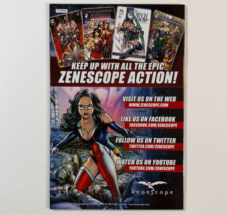 ZENESCOPE REALM KNIGHTS AGE OF DARKNESS ONE SHOT BEACH SAN DIEGO COMIC CON EXCLUSIVE LE 500 COMIC BOOK NEI RUFFINO