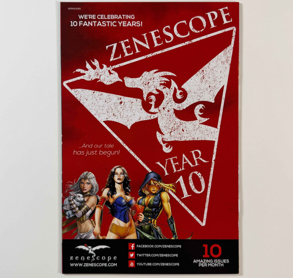 ZENESCOPE THE LITTLE MERMAID #4 COWGIRL PHOENIX COMIC CON EXCLUSIVE LE 350 COMIC BOOK MICHAEL DOONEY