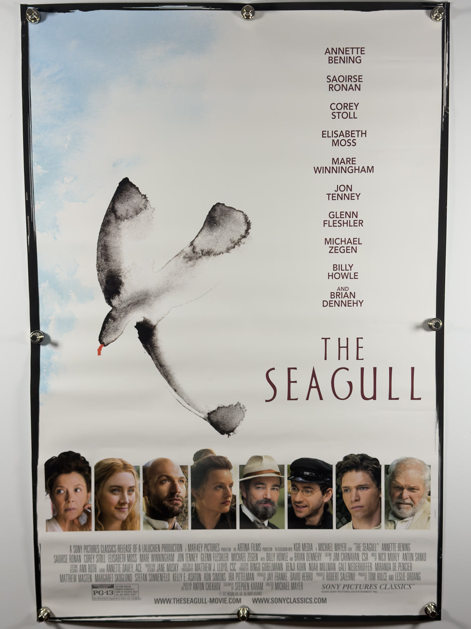 THE SEAGULL 2018 Original Movie Poster 27x40 SS Rolled Saoirse Ronan Annette Bening