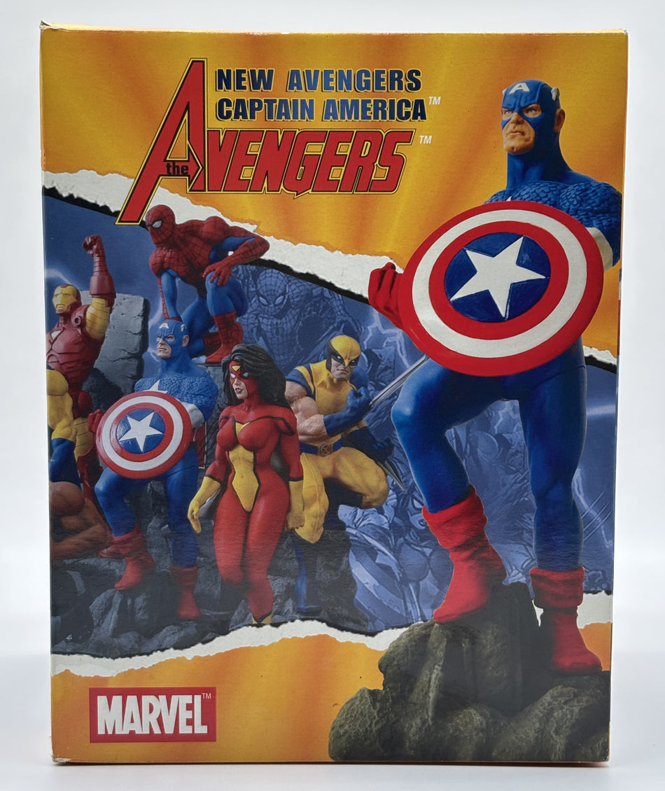 New Avengers Captain America Statue Diamond Select Art Asylum Limited 2500