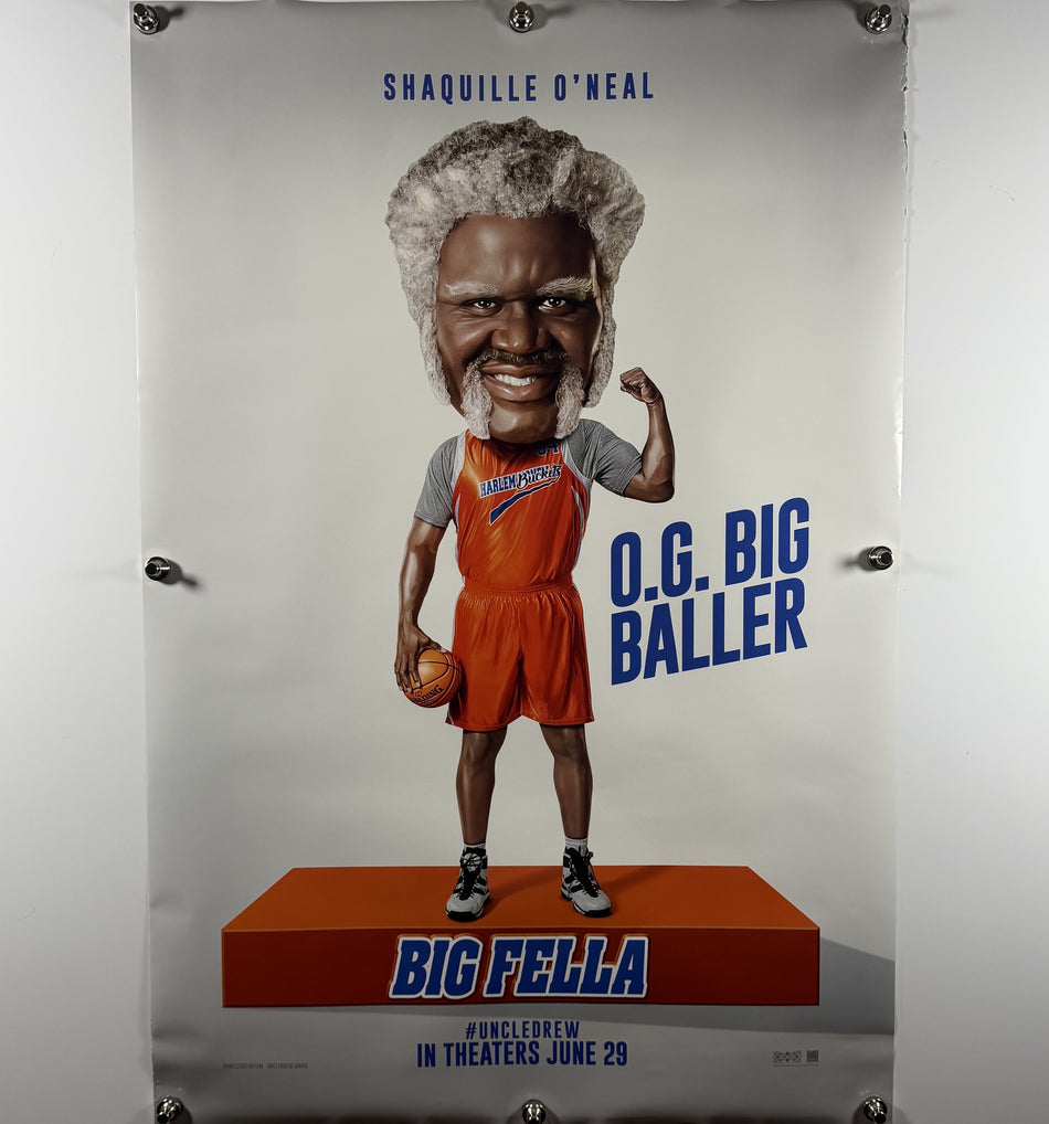UNCLE DREW 2018 Original Character Movie Poster 27x40 DS Rolled Shaquille O'Neal Big Fella