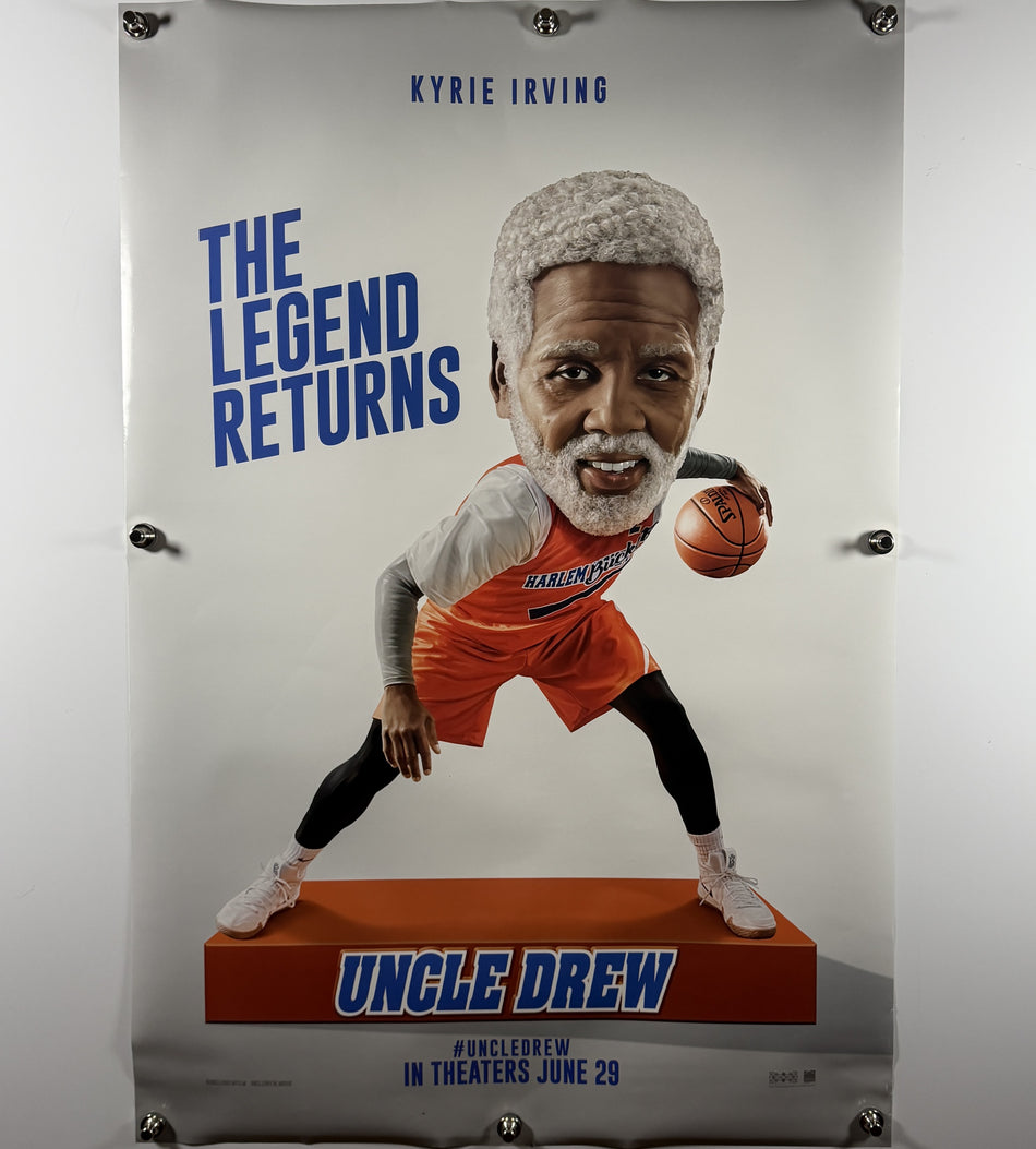UNCLE DREW 2018 Original Character Movie Poster 27x40 DS Rolled Kyrie Irving