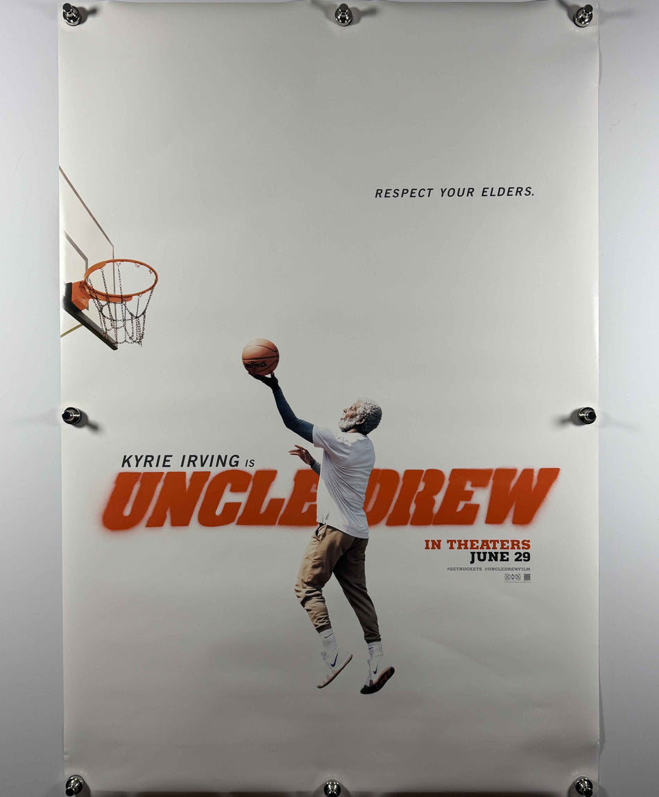 UNCLE DREW 2018 Original Advance Movie Poster 27x40 DS Rolled Kyrie Irving