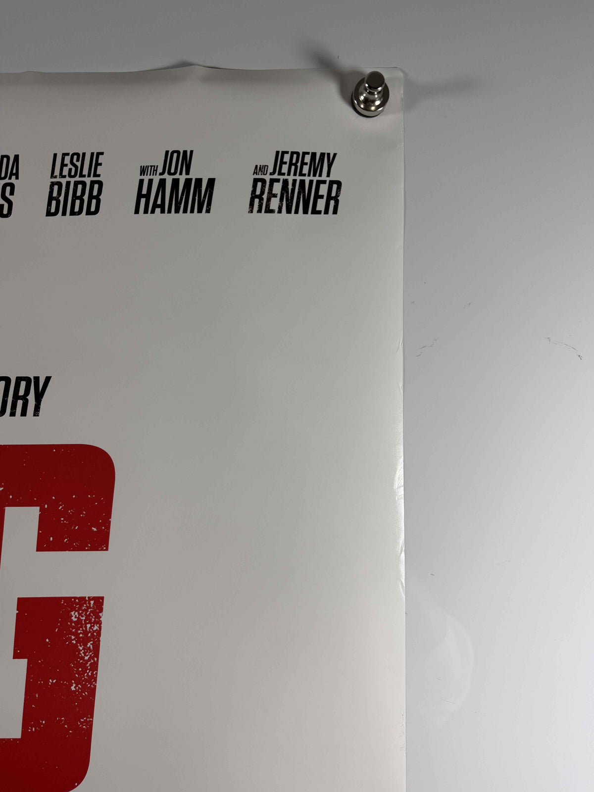 TAG 2018 Original Movie Poster 27x40 DS Rolled Ed Helms Jeremy Renner Jon Hamm