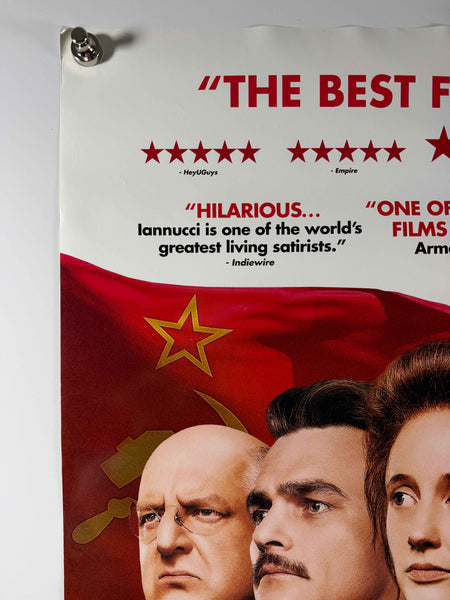 THE DEATH OF STALIN 2018 Original Movie Poster 27x40 DS Rolled Steve Buscemi Jason Isaacs