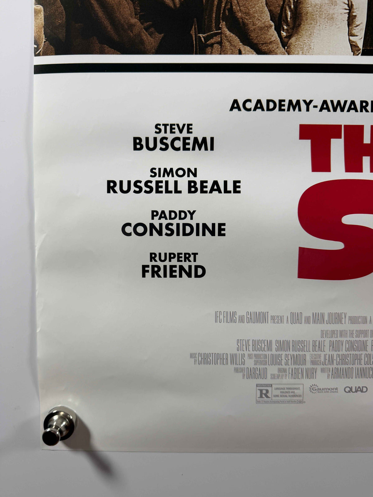 THE DEATH OF STALIN 2018 Original Movie Poster 27x40 DS Rolled Steve Buscemi Jason Isaacs