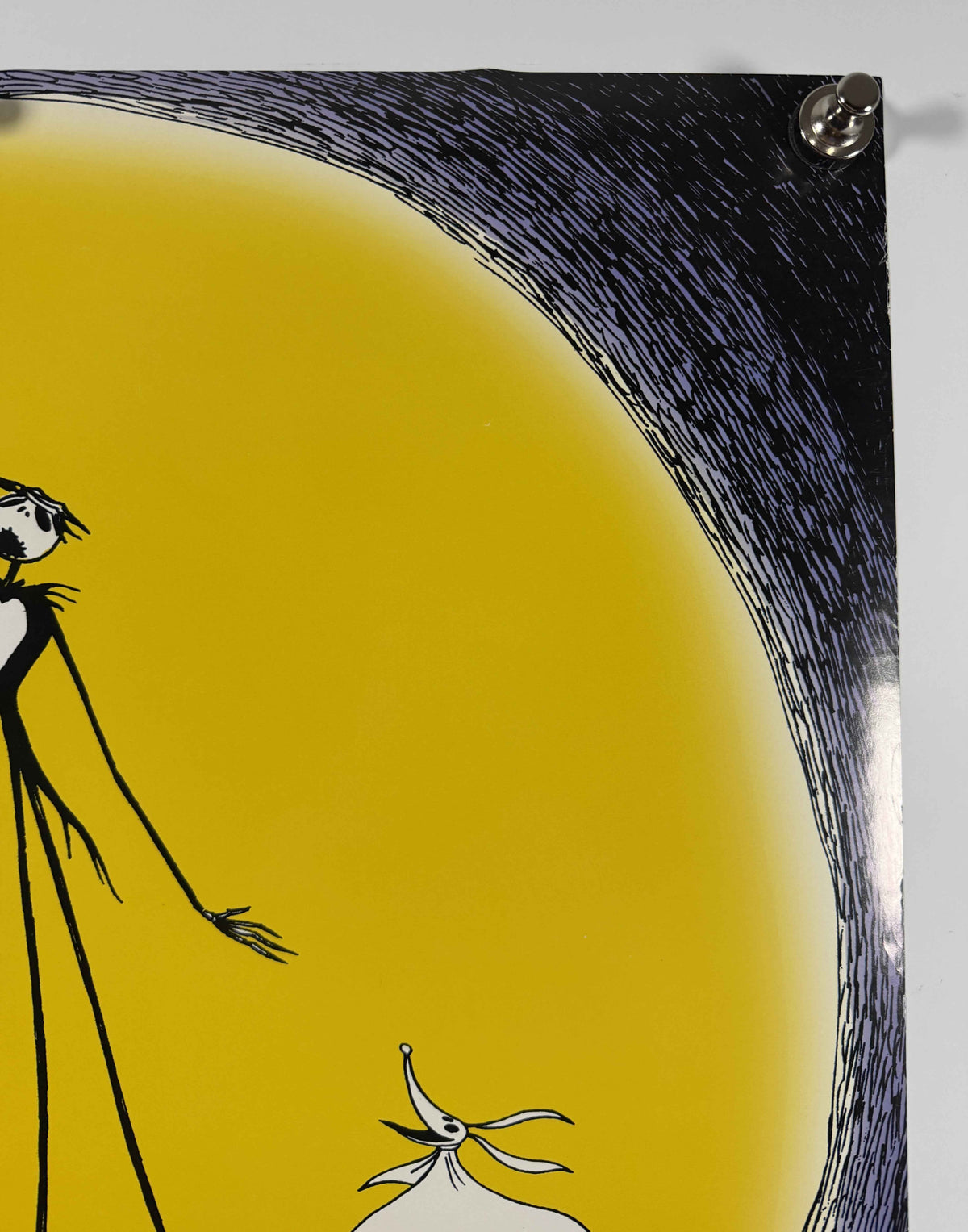 THE NIGHTMARE BEFORE CHRISTMAS 1993 Original Licensed Poster 22x34 Rolled Jack Skellington Disney