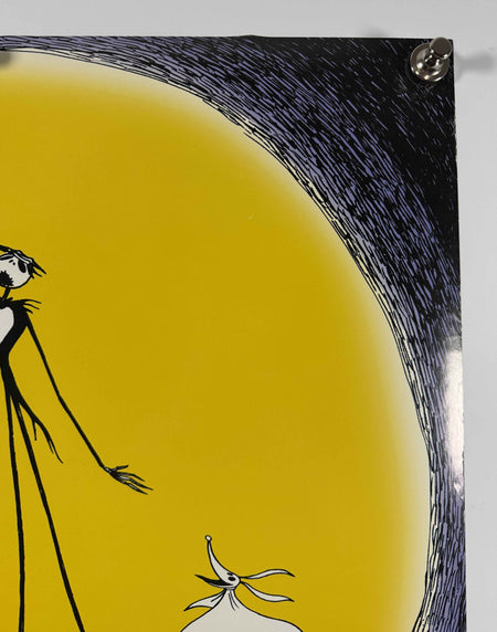 THE NIGHTMARE BEFORE CHRISTMAS 1993 Original Licensed Poster 22x34 Rolled Jack Skellington Disney