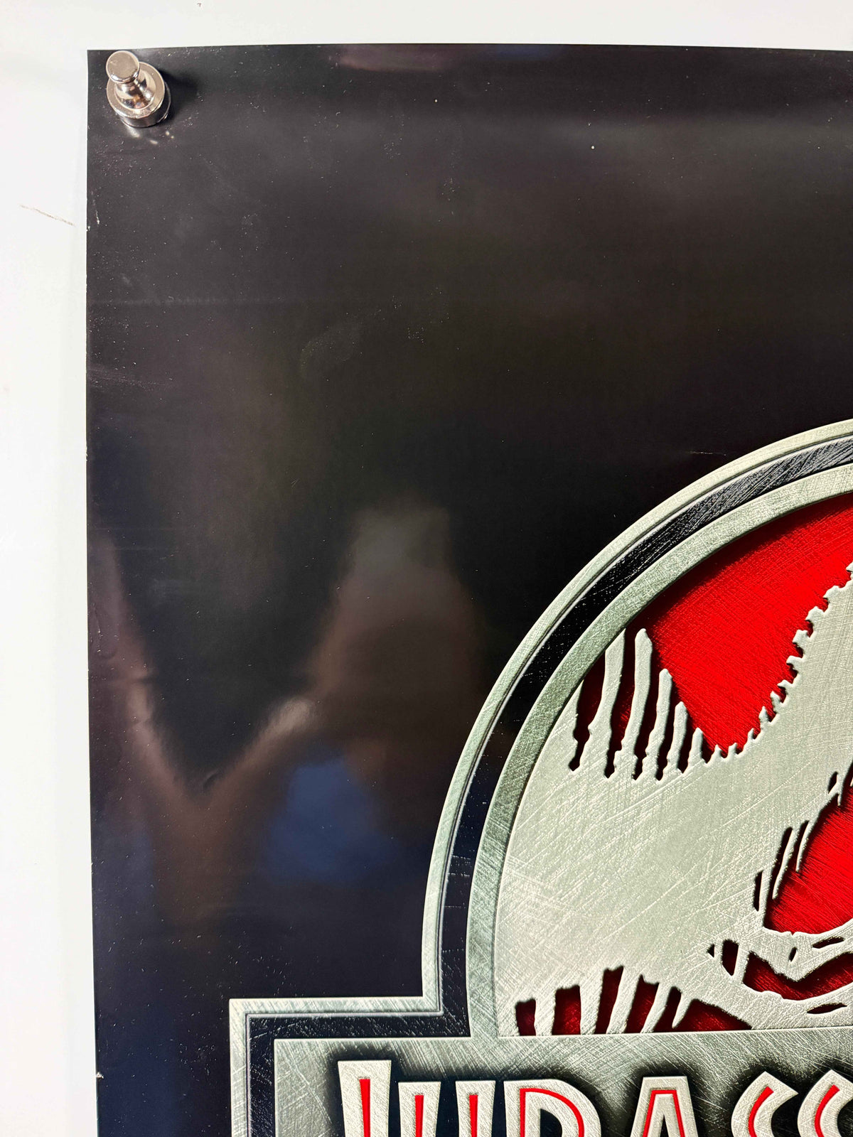 JURASSIC PARK III 2001 Original Advance Movie Poster 27x40 Rolled Universal Dinosaur Logo
